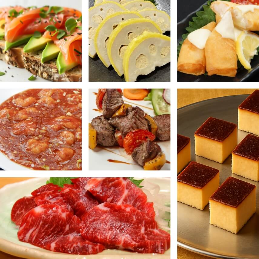 MINANOのケータリング - Plan Cの料理一覧